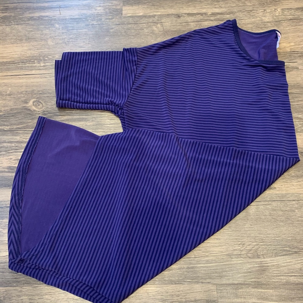 Striped Lularoe Irma Lg
